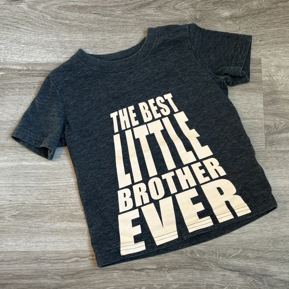 Carter's baby boys little brother t-shirt